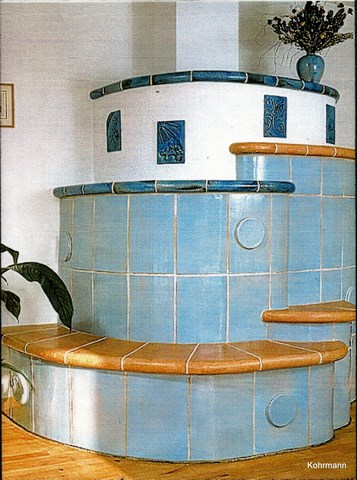 Kachelofen by Keystone Ceramics - Udo Kohrmann, Wakefield Quebec