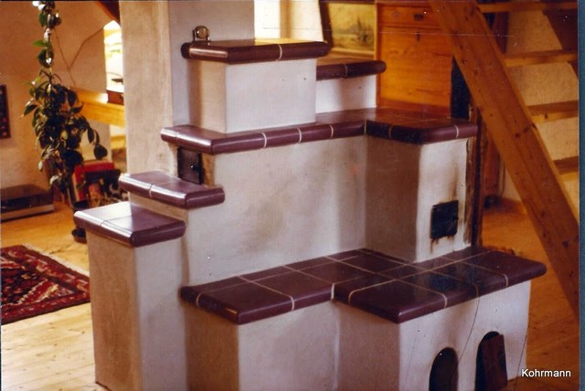 Kachelofen by Keystone Ceramics - Udo Kohrmann, Wakefield Quebec