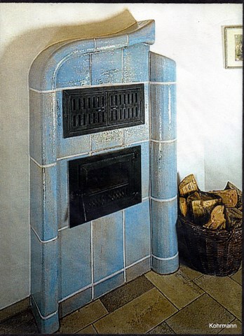 Kachelofen by Keystone Ceramics - Udo Kohrmann, Wakefield Quebec