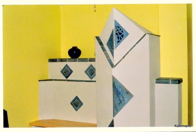 Kachelofen by Keystone Ceramics - Udo Kohrmann, Wakefield Quebec