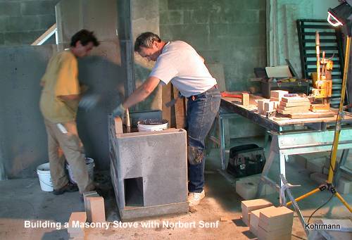 Masonry Heaters by Keystone Ceramics - Udo Kohrmann, Wakefield Quebec