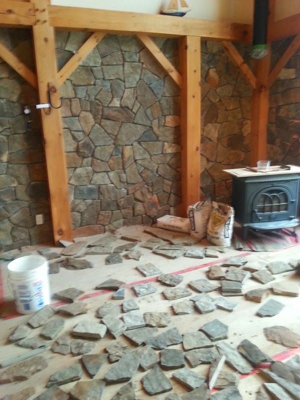 Stone Walls by Keystone Ceramics - Udo Kohrmann, Wakefield Quebec