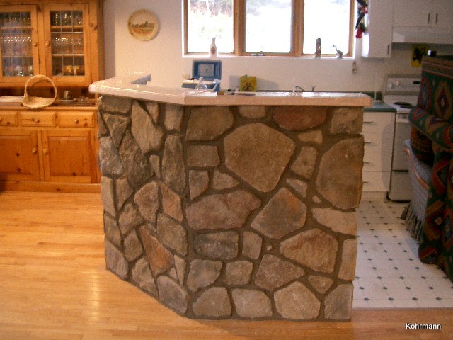 Stone Walls by Keystone Ceramics - Udo Kohrmann, Wakefield Quebec