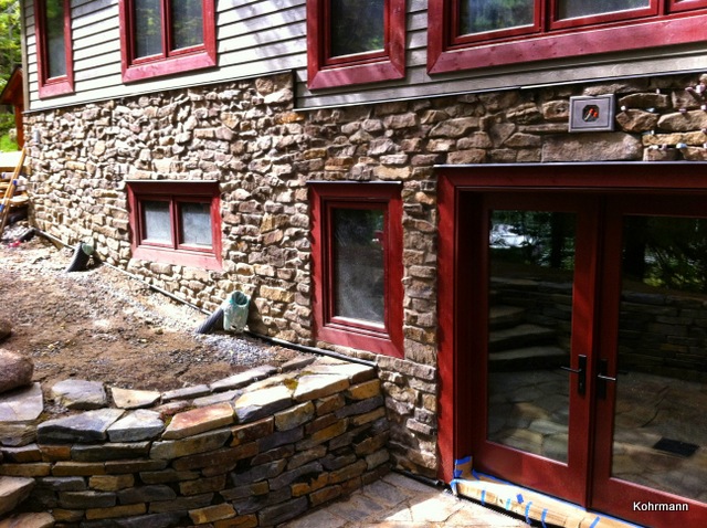 Stone Walls by Keystone Ceramics - Udo Kohrmann, Wakefield Quebec