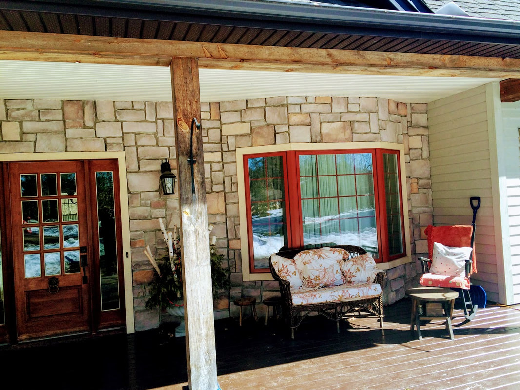 Stone Walls by Keystone Ceramics - Udo Kohrmann, Wakefield Quebec